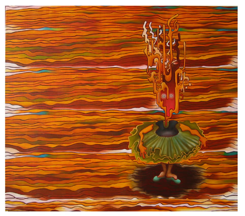 art tart invites the viewer to see her "Probe""